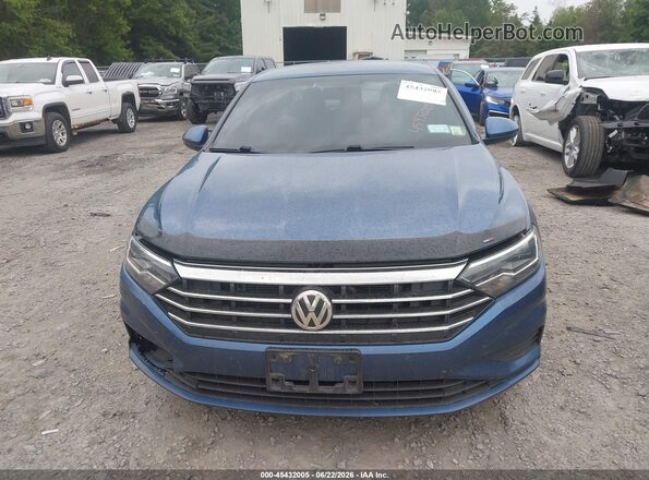 3VWN57BUXKM027574 2019 VOLKSWAGEN JETTA Blue Սարքավորումների վահանակի տեսք