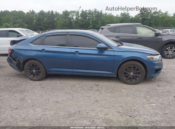 3VWN57BUXKM027574 2019 VOLKSWAGEN JETTA Blue Սալոնի հետևի տեսք