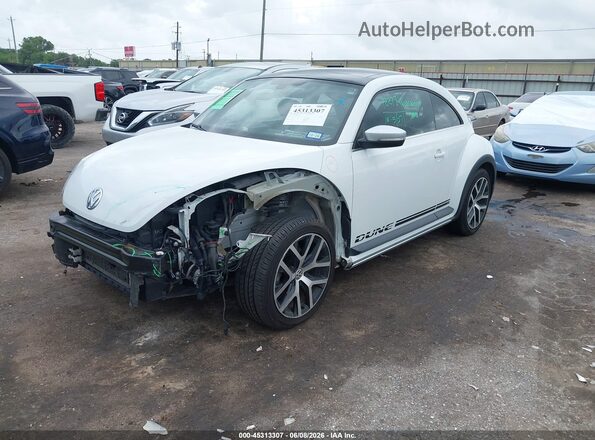 3VWS17AT4HM624932 2017 VOLKSWAGEN BEETLE White Vista tres cuartos delantera izquierda