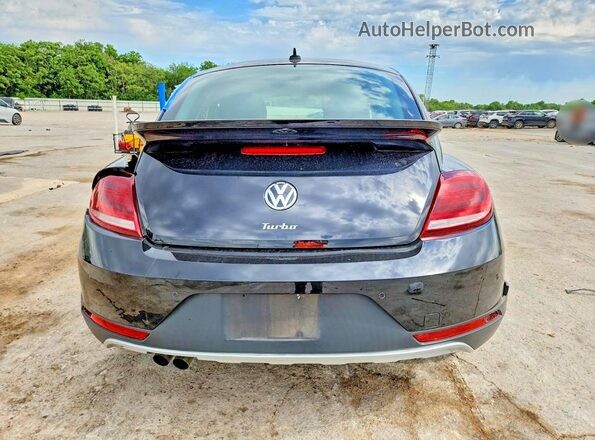 3VWSD7AT7JM708014 2018 VOLKSWAGEN BEETLE Black Հետևի տեսք