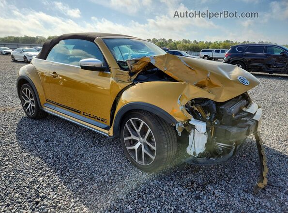 3VWT17AT7HM808797 2017 VOLKSWAGEN BEETLE Gold 