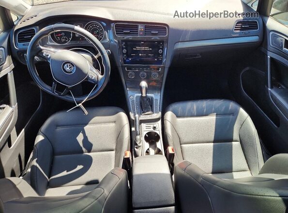 3VWY57AU6KM507223 2019 VOLKSWAGEN GOLF Gray Вид панелі приладів