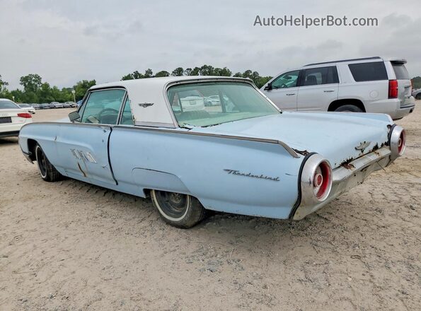 3Y83Z122522 1963 FORD THUNDERBIRD Синий Задняя левая четверть