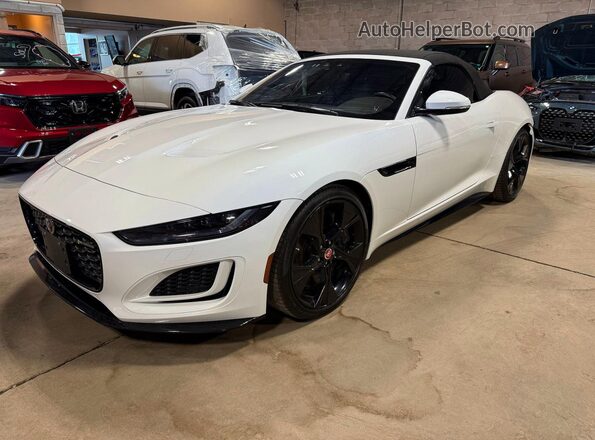 SAJD85EE4PCK80432 2023 JAGUAR F-TYPE White Հետևի ձախ