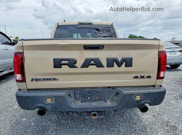 1C6RR7YT9HS611883 2017 RAM 1500 Желто-коричневый Вид салона спереди