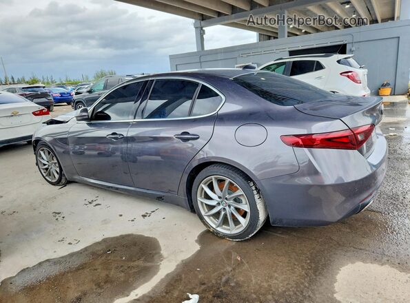 ZARFAMANXK7599319 2019 ALFA ROMEO GIULIA Серый Задняя правая четверть