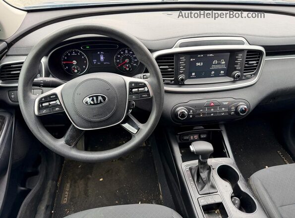 5XYPGDA58LG692387 2020 KIA SORENTO Синий Вид задних сидений