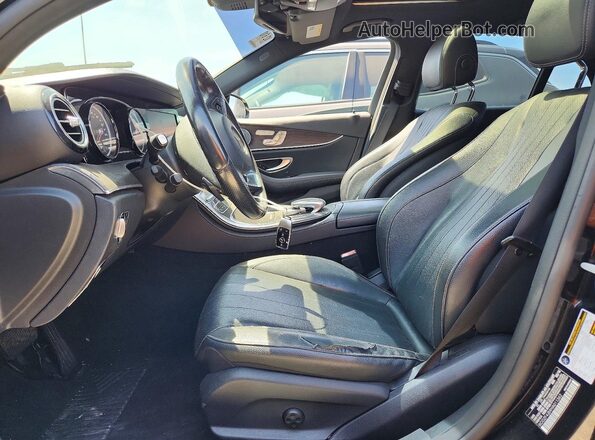 WDDZF4JB9HA011362 2017 MERCEDES-BENZ E Black წინა პანელის ხედი