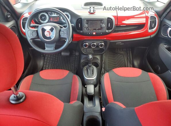 ZFBCFAAH4GZ038300 2016 FIAT 500 Red Vista del cuadro de instrumentos