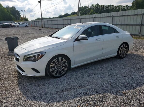 WDDSJ4GB8KN765747 2019 MERCEDES-BENZ CLA-CLASS White Հետևի ձախ