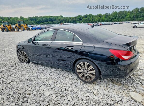 WDDSJ4GBXJN585040 2018 MERCEDES-BENZ CLA-CLASS Черный Задняя правая четверть