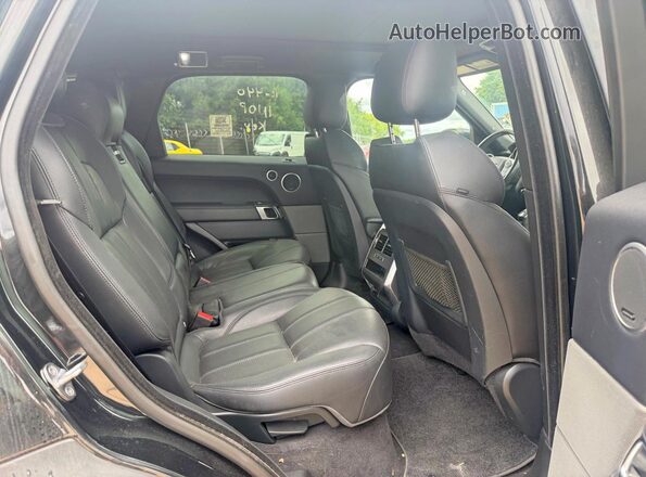 SALWG2PF5GA599924 2016 LAND ROVER RANGE ROVER Black წინა სალონის ხედი
