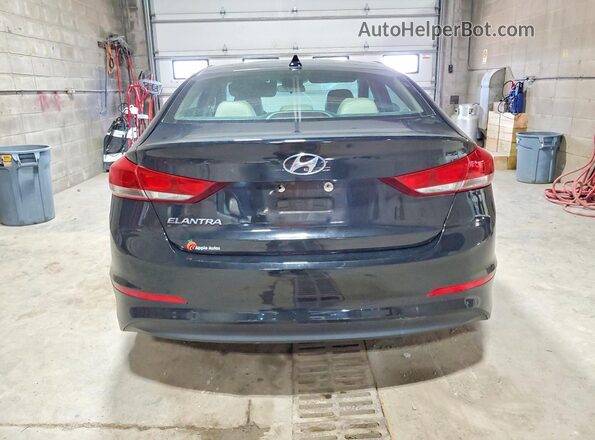 5NPD84LF5HH011558 2017 HYUNDAI ELANTRA Black Vista interior delantera