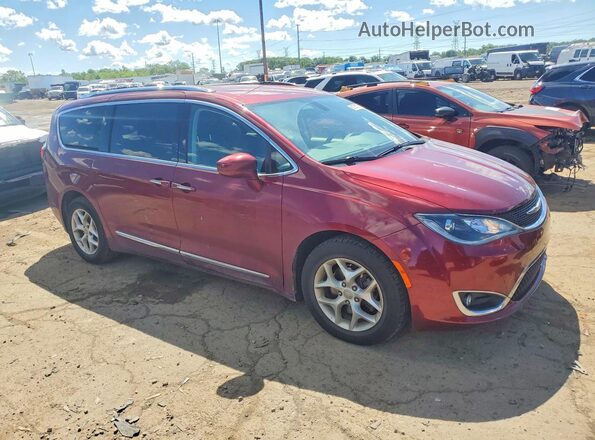 2C4RC1EG2JR103048 2018 CHRYSLER PACIFICA Maroon Vista frontal