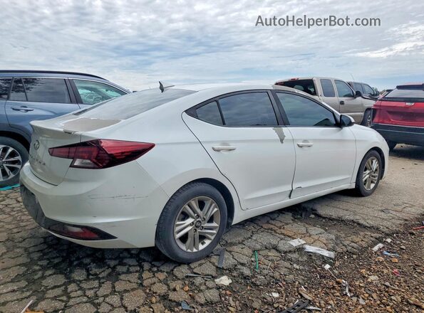 5NPD84LF5KH416987 2019 HYUNDAI ELANTRA White Delantero derecho