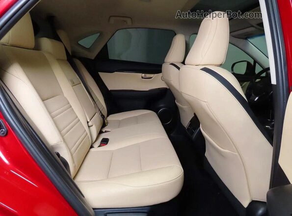 JTJBARBZ2H2127898 2017 LEXUS NX Red Front interior view