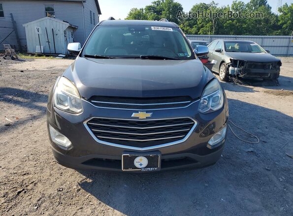 2GNALDEK4G6313459 2016 CHEVROLET EQUINOX Gray Вид ззаду