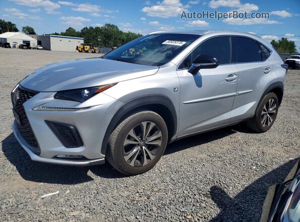 JTJBARBZ7K2189711 2019 LEXUS NX Silver Հետևի ձախ