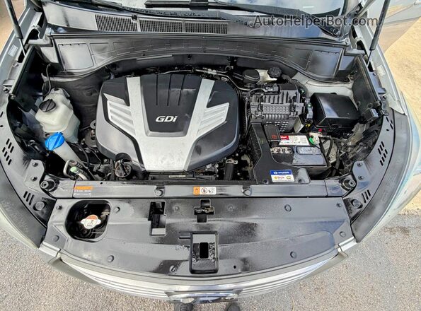 KM8SM4HF9HU204583 2017 HYUNDAI SANTA FE Silver 