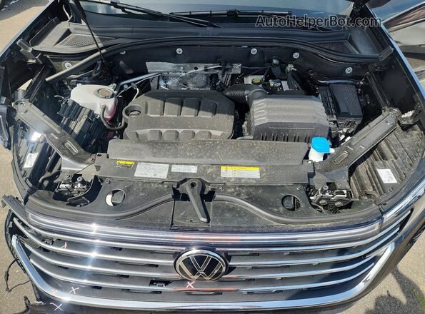 1V2HN2CA3TC538343 2026 VOLKSWAGEN ATLAS Black Widok naklejki z numerem VIN