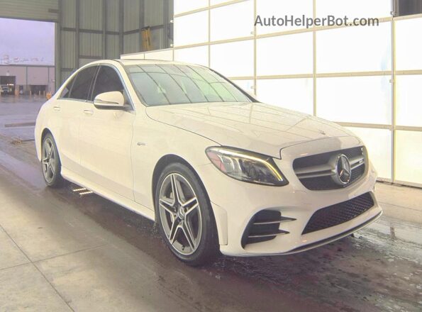 55SWF6EB7LU331975 2020 MERCEDES-BENZ C-CLASS White 