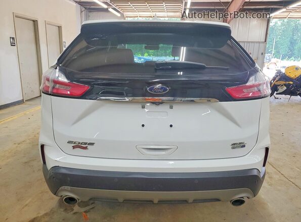 2FMPK4J91LBA28983 2020 FORD EDGE Белый Вид салона спереди