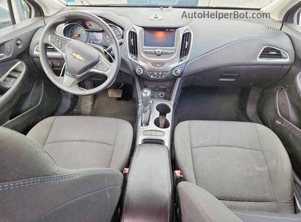 1G1BE5SM9H7235340 2017 CHEVROLET CRUZE Silver ხელსაწყოთა პანელის ხედი