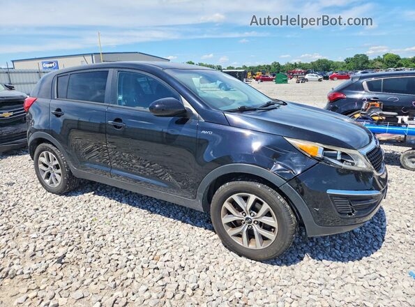 KNDPBCAC1G7867766 2016 KIA SPORTAGE Black Դիմացի տեսք