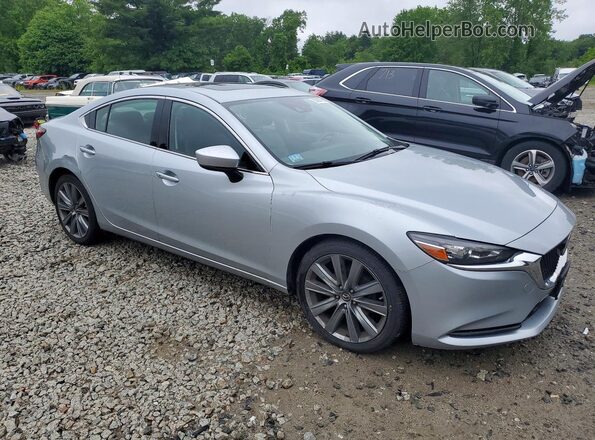 JM1GL1TY2J1317755 2018 MAZDA 6 Silver Widok z przodu