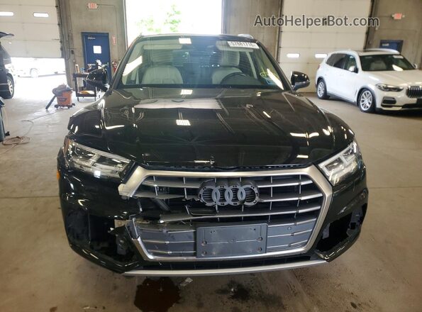 WA1BNAFY5J2017910 2018 AUDI Q5 Black უკანა ხედი