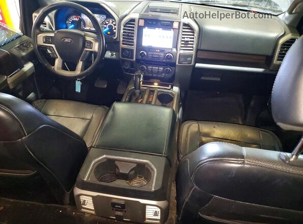1FTEW1EF6GKD40856 2016 FORD F150 Brown Widok zestawu wskaźników