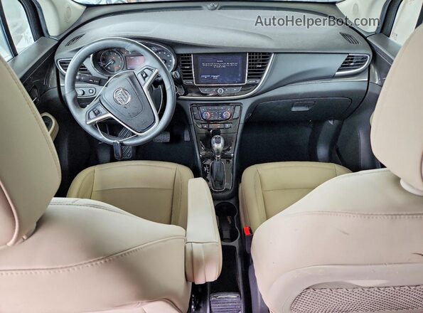 KL4CJCSB2JB558006 2018 BUICK ENCORE Белый Вид щитка приборов