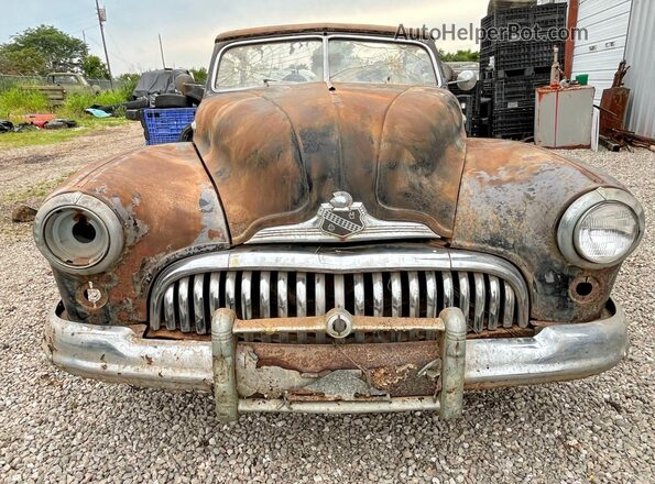 14851162 1948 BUICK SUPER Черный Вид подкапотного пространства