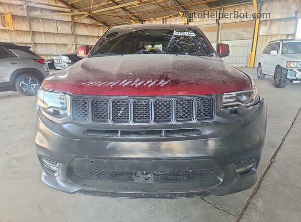 1C4RJFDJXGC475576 2016 JEEP GRAND Burgundy უკანა ხედი