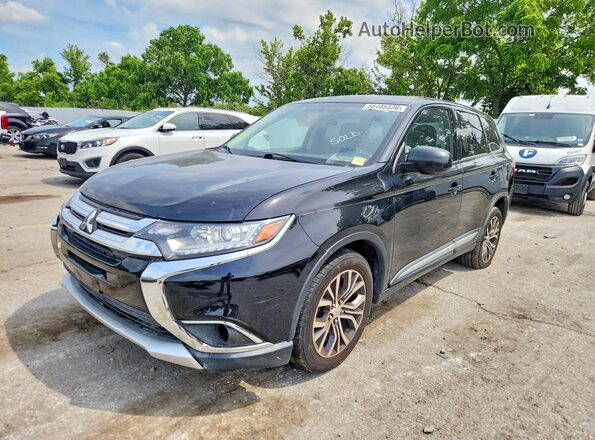 JA4AD2A3XHZ029133 2017 MITSUBISHI OUTLANDER Black Հետևի ձախ