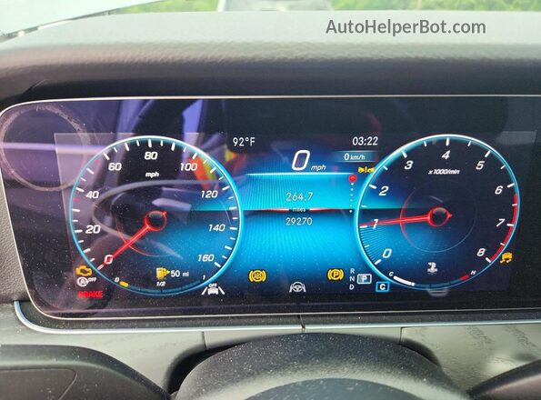 W1KZF8EBXNB072534 2022 MERCEDES-BENZ E-CLASS Gray 