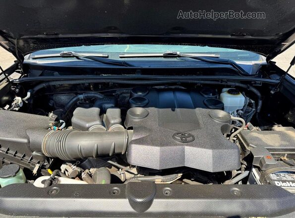 JTEBU5JR1G5373905 2016 TOYOTA 4RUNNER Black Вид підкапотного простору