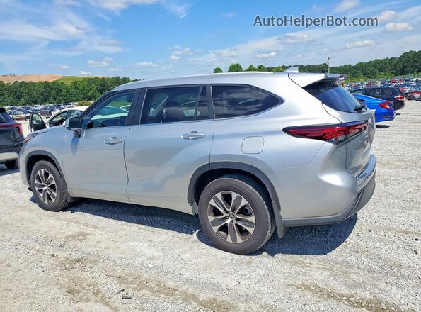 5TDKDRBH1PS020592 2023 TOYOTA HIGHLANDER Silver Trasero derecho