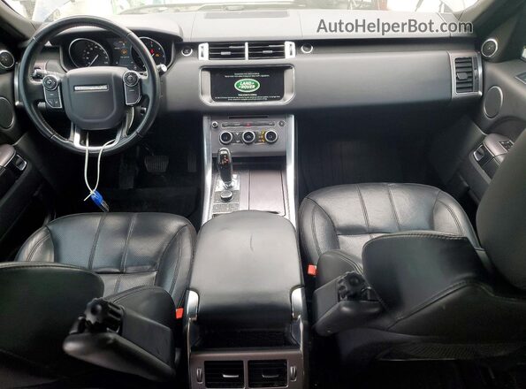 SALWR2FK3HA676994 2017 LAND ROVER RANGE ROVER Blue Սարքավորումների վահանակի տեսք