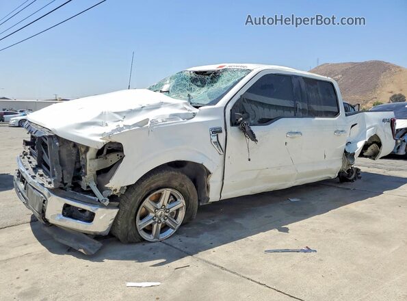 1FTFW3L80RKE22329 2024 FORD F150 White Trasero izquierdo