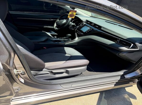 4T1B11HK2KU212309 2019 TOYOTA CAMRY Gray 