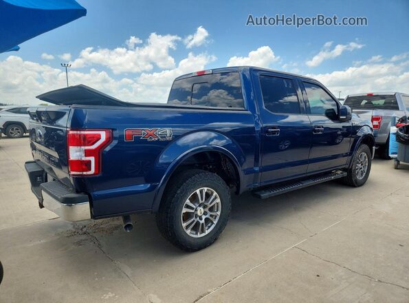 1FTEW1E59KKD03493 2019 FORD F150 Blue 