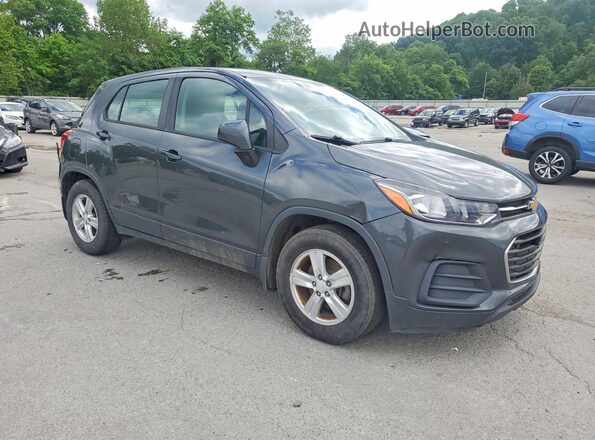 3GNCJKSBXKL341925 2019 CHEVROLET TRAX Gray 