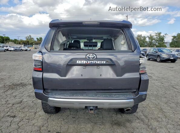 JTEBU5JR7K5709422 2019 TOYOTA 4RUNNER Серый Вид салона спереди