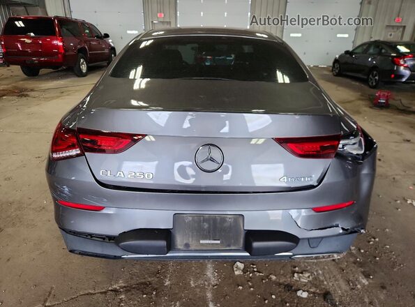 W1K5J4HBXMN216811 2021 MERCEDES-BENZ CLA-CLASS Gray წინა სალონის ხედი