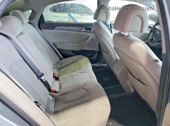 5NPE24AF4HH539407 2017 HYUNDAI SONATA Gray 