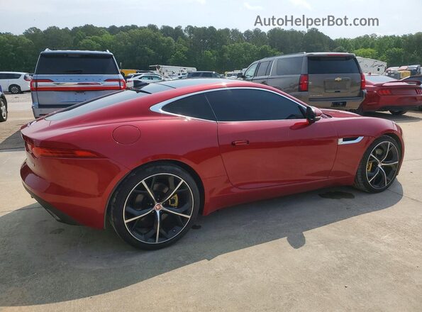 SAJWA6AT1G8K27083 2016 JAGUAR F-TYPE Red Delantero derecho