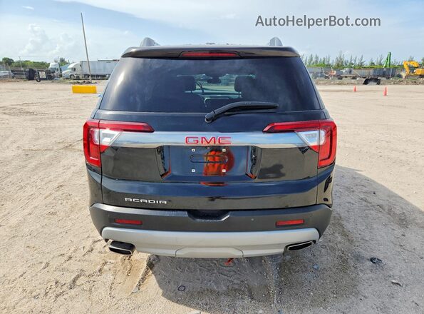 1GKKNMLS0MZ207041 2021 GMC ACADIA Черный Вид салона спереди