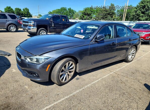 WBA8A3C59JA492268 2018 BMW 3 SERIES Black Задня ліва чверть