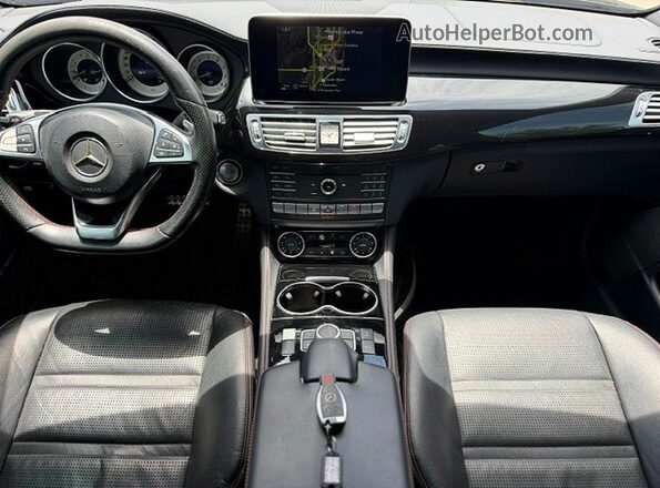 WDDLJ7DB1GA169632 2016 MERCEDES-BENZ CLS-CLASS Черный Вид щитка приборов